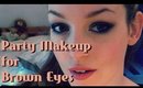 Smokey Makeup for Brown Eyes || Holly Reed