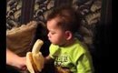 how Carlos eat a banana