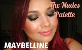 Tutorial ♡ Maybelline The Nudes Palette | thatgirlshaexo