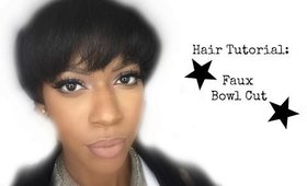 Hair Tutorial | Faux Bowl Cut