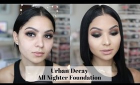 Urban Decay All Nighter Foundation All Day Test | Oily Skin