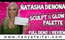 Natasha Denona | Sculpt & Glow Palette | Full Demo | Review | Tanya Feifel-Rhodes