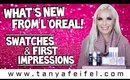 What’s New From L’Oreal! | Drugstore | Swatches & First Impressions | Tanya Feifel-Rhodes