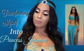 TRANSFORMING MYSELF INTO PRINCESS JASMINE & MAC x ALADDIN COLLECTION REVIEW | MAKEUPBYFASHIONSVIXEN