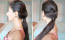 Heatless, Summer Sectioned Ponytail