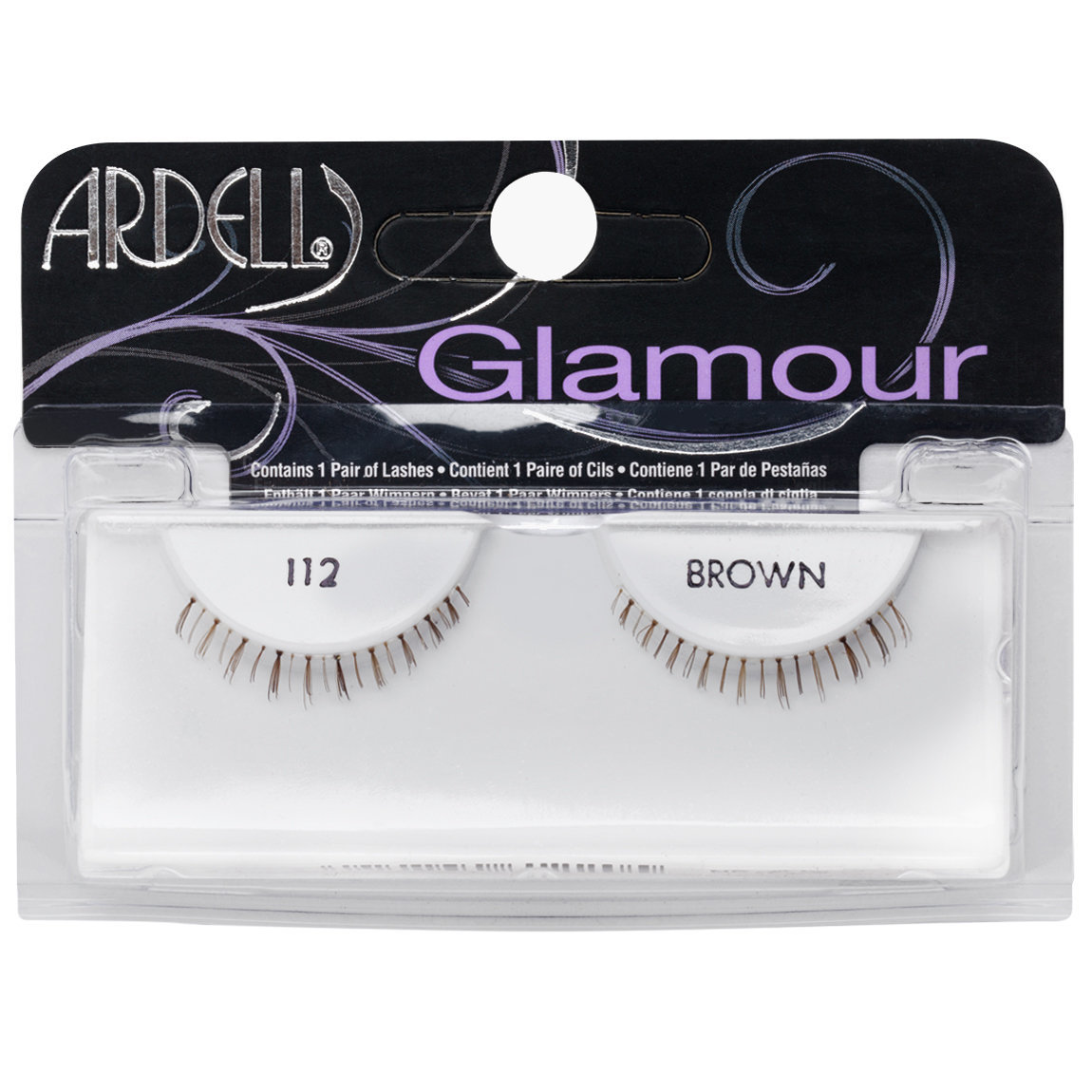 Ardell Glamour Lashes 112 Brown Beautylish