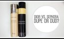 Dupe or Dud: Dior Airflash Foundation vs. Sephora Perfection Mist Airbrush Foundation | Bailey B.