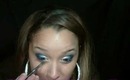 Nicki Minaj 'Hello Good Morning Remix' Inspired Makeup - Blue Smokey Eye