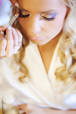 Makeup & Hair by Sara Faella (wedding shoot on the cover of La Bella Bride Magazine Jan 2012)