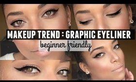 MUA TIPS & SUPER EASY EYELINER TUTORIAL | BEGINNER FRIENDLY  | NaturallyCurlyQ