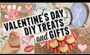 LAST MINUTE DIY VALENTINE'S DAY TREATS & GIFTS
