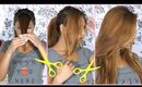 How To Cut Your Hair at Home! Side Swept Bangs Hair Cutting Tutorial