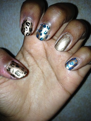 Mixing it up with different colours.