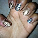 Animal print nails!