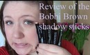 A review of the Bobbi Brown Long Wear cream shadow sticks