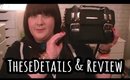 TheseDetails.com & Review of River Island Bag & Raspberry Converse