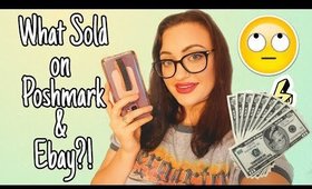 SLOWEST WEEK IN SALES! | Made $195 in 1 Week | What I sold on Poshmark and Ebay | Part Time Reseller