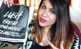 My First LUSH Haul | Beauty & Skincare Products