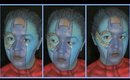 Guardians of the Galaxy: Nebula Body Paint Tutorial (No Bland Makeup)