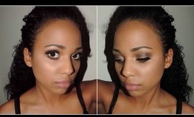 Smokey Eye Look Using the Maybelline "the Nudes" Palette