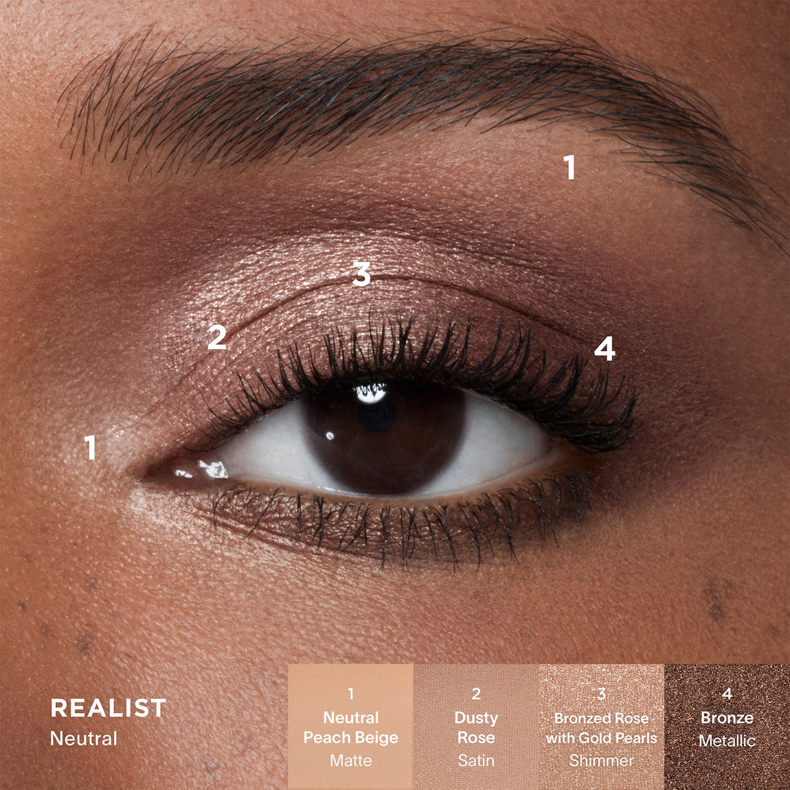 Hourglass Curator Eyeshadow Palette Realist | Beautylish
