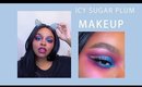 purple eye makeup tutorial revolution pro palette