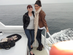 Me and Imarebeldottie on a day cruise