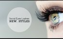 Socialeyes Lashes Haul | New Styles | MakeupwithJah