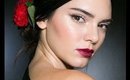 Kendall Jenner Makeup Tutorial DOLCE & GABBANA Runway Inspired |FWS2015|