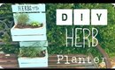 DIY Herb Planter (Mother's Day Gift) | Loveli Channel