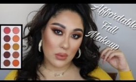 Affordable Fall 🍁Makeup Tutorial|Morphe Ring the Alarm Palette Look