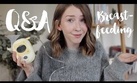 BREASTFEEDING Q&A | Best Advice, Pain + Public Feeding?