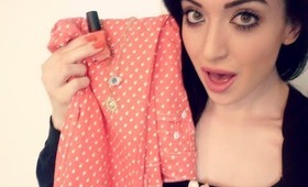 Haul - Topshop, New Look & Barry M ♥