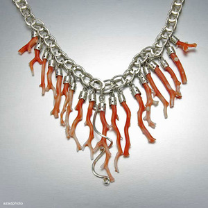royal coral necklace