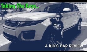 Taking The Keys Episode 2 | A Kid's Car Review | Range Rover Evoque | Land Rover