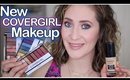 New Covergirl Makeup | First Impressions/Try On:  Matte Made Foundation, TruNaked Eyeshadow Palettes