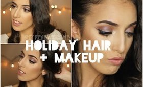 Get Ready With Me | Holiday Inspired Makeup Tutorial
