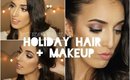 Get Ready With Me | Holiday Inspired Makeup Tutorial