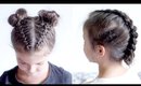 Braiding My Nieces Fine Hair | Milabu