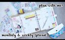Plan With Me Sunday ♥ March 2017 Set Up + Weekly Spread | Charmaine Dulak