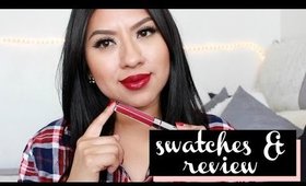COLOUR POP Ultra Matte Liquid Lipsticks | Swatches & Review