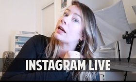 INSTAGRAM LIVE - vlog