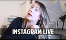 INSTAGRAM LIVE - vlog