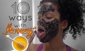 10 AMAZING WAYS TO USE RAW HONEY! // DIY's