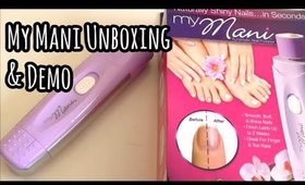 My Mani Unboxing & Demo (and GIVEAWAY!)