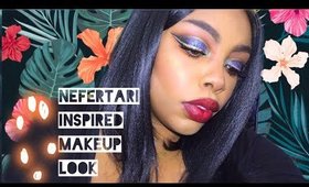 AFFORDABLE MAKEUP LOOK| NEFERTARI INSPIRED FT. Jaclyn Hill x Morphe Palette | IS IT WORTH THE HYPE?