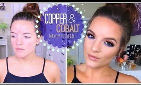 Copper & Cobalt Blue | Makeup Tutorial