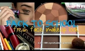 School day Makeup : Fresh faced look