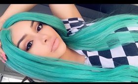 I Dyed my hair GREEN | JULIAHAIR