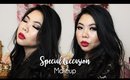 Special Occasion Makeup Tutorial: Drugstore Cool Toned Smokey Eye and Red Lip 💋 | MakeupANNimal